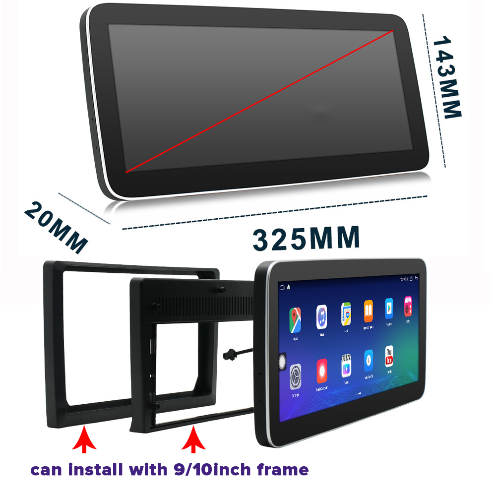 STAPON 12.3inch 32 64 128 256GB android16 qled SCREEN carplay android auto support 360 camera voice command OCTA CORE 4G DSP car android head unit car android stereo WiFi Bluetooth 5.0 GPS AM FM RDS rear view 2din S123