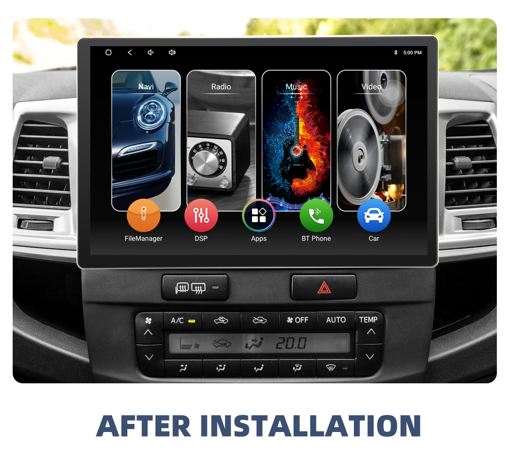 STAPON 13inch 6+64GB android16 2k 1920x1200p screen carplay android auto 2.5D qled SCREEN quad CORE car android head unit car android stereo WiFi Bluetooth 5.0 GPS FM rear view 2din S13