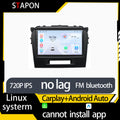 STAPON 9inch for suzuki vitara 2015-2023 linux mp5 with carplay android auto fm 1280x720p ips screen mirror link touch screen steering control L5
