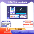 STAPON 13inch 6+64G for mitsubishi xpander 2023-2025 android16 1920x1200p 2k screen carplay android auto OCTA CORE support 360camera car android headunit car android stereo WiFi Bluetooth 5.0 GPS FM rear view S133
