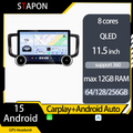 STAPON 11.5inch 64GB 128GB for honda odyssey 2015-2020 android16 1920x1200p 2k screen carplay android auto 8CORE support 360camera car android headunit stereo 4g WiFi Bluetooth 5.0 GPS am FM rear view S115