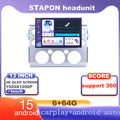 STAPON 13inch 6+64G for toyota land cruiser fj android16 1920x1200p 2k screen carplay android auto OCTA CORE support 360camera car android headunit car android stereo WiFi Bluetooth 5.0 GPS FM rear view S133