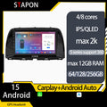 STAPON 9inch for mazda CX5 2012-2019 android16 64 128 256GB 2k QLED IPS voice command carplay android auto OCTA CORE DSP 4G LTE 360camera DASHCAM car stereo android HEAD UNIT plug play WiFi Bluetooth GPS