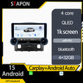 STAPON 10.5inch 4+32GB for ford escape 2007-2012 android16 carplay android auto 2.5D qled 1k SCREEN quad CORE car android head unit stereo WiFi Bluetooth GPS FM rear view S105