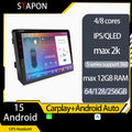 STAPON 9inch for mitsubishi new montero triton android16 64 128 256GB QLED IPS voice command carplay android auto OCTA CORE DSP 4G lte 360camera dashcam car stereo android HEAD UNIT plug play WiFi Bluetooth GPS