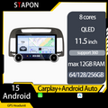 STAPON 11.5inch 64GB 128GB for toyota camry 2002-2005 android16 1920x1200p 2k screen carplay android auto 8CORE support 360camera car android headunit stereo 4g WiFi Bluetooth 5.0 GPS am FM rear view S115