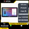 STAPON 9inch for honda city 2021-2024 android16 64 128 256GB QLED IPS voice command OCTA CORE DSP 4G LTE carplay android auto 360camera dashcam car stereo HEAD UNIT plug play WiFi Bluetooth GPS