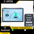 STAPON 13inch 64GB 128GB for sorento 2013-2014  android16 2k 1920x1200p screen carplay android auto 2.5D qled SCREEN quad CORE car android headunit car android stereo WiFi Bluetooth 5.0 GPS FM rear view S132