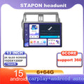STAPON 13inch 6+64G for toyota land cruiser prado 2013-2017 android16 1920x1200p 2k screen carplay android auto OCTA CORE support 360camera car android headunit car android stereo WiFi Bluetooth 5.0 GPS FM rear view S133