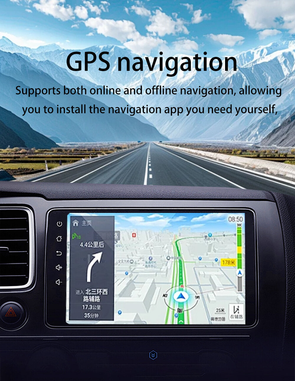 STAPON 10inch for toyota hilux 2016-2023 64 128GB Android15 QLED voice command DSP carplay android auto 4G LTE 360 car stereo navigation HEAD UNIT