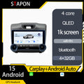 STAPON 10.5inch 4+32GB for isuzu dmax 2012-2018 android16 carplay android auto 2.5D qled 1k SCREEN quad CORE car android head unit stereo WiFi Bluetooth GPS FM rear view S105