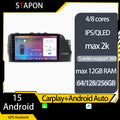 STAPON 9inch for hyundai reina Android16 64 128 256GB voice command 2.5D 2k QLED ips screen OCTA CORE DSP 4G LTE carplay Android auto 360camera dashcam car stereo android head unit plug play GPS rear view mirror link AM AM Bluetooth