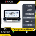 STAPON 10.5inch 4+32GB for toyota vios 2004-2007 android16 carplay android auto 2.5D qled 1k SCREEN quad CORE car android head unit stereo WiFi Bluetooth GPS FM rear view S105
