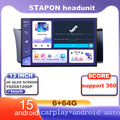 STAPON 13inch 6+64G for toyota 86 android16 1920x1200p 2k screen carplay android auto OCTA CORE support 360camera car android headunit car android stereo WiFi Bluetooth 5.0 GPS FM rear view S133
