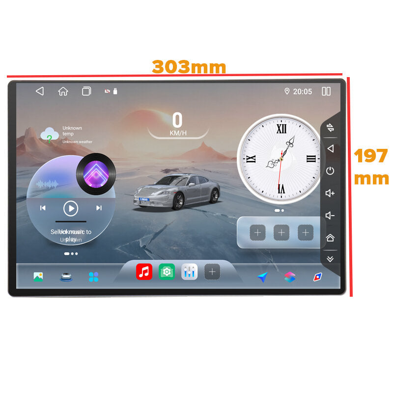 STAPON 13inch 64GB 128GB for  forester 2008-2012  android16 1920x1200p 2k screen carplay android auto OCTA CORE support 360camera car android headunit car android stereo WiFi Bluetooth 5.0 GPS FM rear view S133