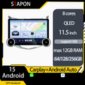 STAPON 11.5inch 64GB 128GB for hyundai accent 2010-2018 android16 1920x1200p 2k screen carplay android auto 8CORE support 360camera car android headunit stereo 4g WiFi Bluetooth 5.0 GPS am FM rear view S115