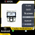 STAPON 10.5inch 4+32GB for kia forte 2010-2017 android16 carplay android auto 2.5D qled 1k SCREEN quad CORE car android head unit stereo WiFi Bluetooth GPS FM rear view S105