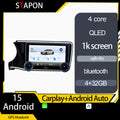 STAPON 10.5inch 4+32GB for honda city 2014-2019 android16 carplay android auto 2.5D qled 1k SCREEN quad CORE car android head unit stereo WiFi Bluetooth GPS FM rear view S105