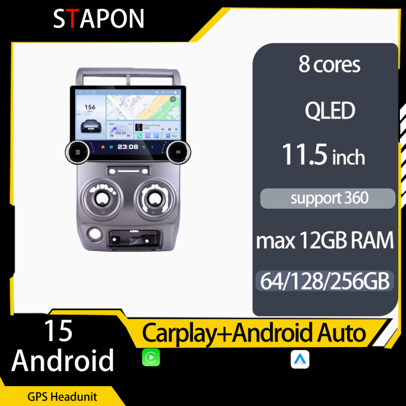 STAPON 11.5inch 64GB 128GB for toyota avanza 2004-2011 android16 1920x1200p 2k screen carplay android auto 8CORE support 360camera car android headunit stereo 4g WiFi Bluetooth 5.0 GPS am FM rear view S115
