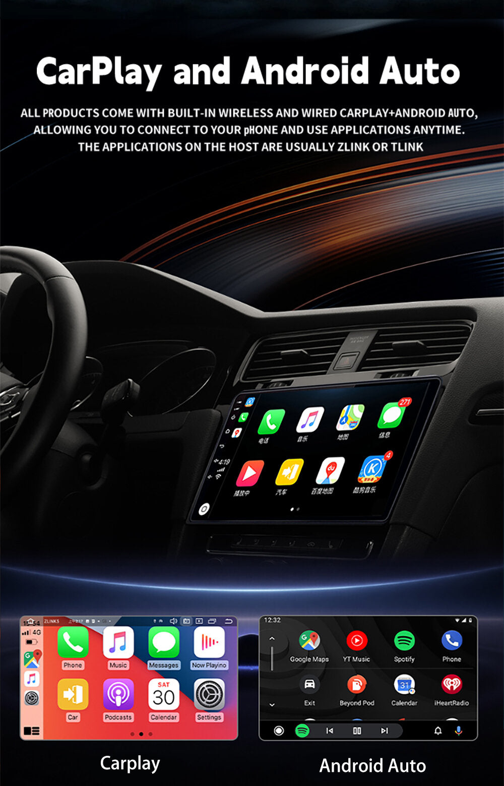 STAPON 9inch for honda crv 2017-2022 android16 64 128 256GB QLED IPS carplay android auto OCTA CORE DSP 4G lte 360camera dashcam car stereo android head unit plug play multimedia player WiFi Bluetooth GPS