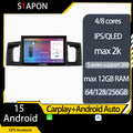 STAPON 9inch for Toyota corolla 2002-2006 android16 64 128 256GB 2k QLED IPS voice command carplay android auto OCTA CORE DSP 4G LTE 360camera dashcam car android HEAD UNIT plug play WiFi Bluetooth GPS rear view