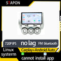 STAPON 9inch for honda jazz 2004-2007 linux mp5 with carplay android auto fm 1280x720p ips screen mirror link touch screen steering control L5