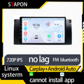 STAPON 9inch for bmw e39 linux mp5 with carplay android auto fm 1280x720p ips screen mirror link touch screen steering control L5