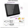 STAPON 10inch 6+64GB android16 carplay android auto voice command 2din car android head unit car stereo linux mp5 touch screen WiFi Bluetooth GPS navigation FM mirror link 1006