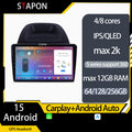 STAPON for ford ecosport 2018-2021 android16 64 128 256GB 9INCH QLED IPS voice command carplay android auto 4G DSP 360camera car stereo android HEAD UNIT WiFi Bluetooth GPS steering wheel contro