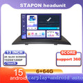 STAPON 13inch 6+64G for bmw x3 e83 2004-2012 Android15 1920x1200p 2k screen carplay android auto OCTA CORE support 360camera car android headunit car android stereo WiFi Bluetooth 5.0 GPS FM rear view S133
