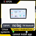 STAPON 9inch for nissan navara d40 2005-2010 linux mp5 with carplay android auto fm 1280x720p ips screen mirror link touch screen steering control L5