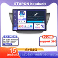 STAPON 13inch 6+64G for mitsubishi lancer 2006-2010 android16 1920x1200p 2k screen carplay android auto OCTA CORE support 360camera car android headunit car android stereo WiFi Bluetooth 5.0 GPS FM rear view S133