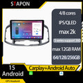 STAPON for Chevrolet captiva 2012-2017 android16 64 128 256GB 9inch QLED IPS voice command carplay android auto 4G DSP 360camera car stereo android HEADUNIT WiFi Bluetooth GPS