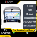 STAPON 11.5inch 64GB 128GB for mitsubishi mirage 2012-2023 android16 1920x1200p 2k screen carplay android auto 8CORE support 360camera car android headunit stereo 4g WiFi Bluetooth 5.0 GPS am FM rear view S115