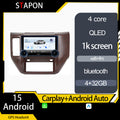 STAPON 10.5inch 4+32GB for nissan patrol 2011-2015 android16 carplay android auto 2.5D qled 1k SCREEN quad CORE car android head unit stereo WiFi Bluetooth GPS FM rear view S105