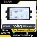 STAPON 9inch for suzuki sx4 2012-2016linux mp5 with carplay android auto fm 1280x720p ips screen mirror link touch screen steering control L5