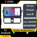 STAPON 10inch for Toyota vios 2014-2018 android16 64 128 256GB QLED carplay android auto OCTA CORE DSP 4G lte 360camera dashcam car stereo HEAD UNIT plug play multimedia WiFi Bluetooth GPS rear view