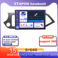 STAPON 13inch 6+64G for kia picanto 2011-2017 android16 1920x1200p 2k screen carplay android auto OCTA CORE support 360camera car android headunit car android stereo WiFi Bluetooth 5.0 GPS FM rear view S133