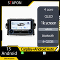 STAPON 10.5inch 4+32GB for toyota fortuner 2016-2023 android16 carplay android auto 2.5D qled 1k SCREEN quad CORE car android head unit stereo WiFi Bluetooth GPS FM rear view S105