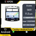 STAPON 11.5inch 64GB 128GB for toyota avanza 2010-2018 android16 1920x1200p 2k screen carplay android auto 8CORE support 360camera car android headunit stereo 4g WiFi Bluetooth 5.0 GPS am FM rear view S115