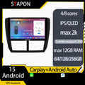 STAPON 9inch for subaru forester 2008-2012 android16 64 128 256GB QLED OCTA CORE DSP 4G LTE carplay android auto 360camera car stereo navigation HEAD UNIT plug play WiFi Bluetooth GPS rear view