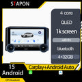 STAPON 10.5inch 4+32GB for mitsubishi xpander 2023-2025 android16 carplay android auto 2.5D qled 1k SCREEN quad CORE car android head unit stereo WiFi Bluetooth GPS FM rear view S105