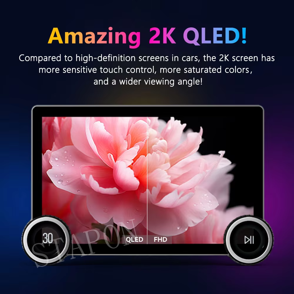 STAPON 11.5inch 64GB 128GB for golf 2014-2018 android16 1920x1200p 2k screen carplay android auto 8CORE support 360camera car android headunit stereo 4g WiFi Bluetooth 5.0 GPS am FM rear view S115