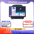 STAPON 13inch 6+64G for hyundai tucson ix35 2009-2015 android16 1920x1200p 2k screen carplay android auto OCTA CORE support 360camera car android headunit car android stereo WiFi Bluetooth 5.0 GPS FM rear view S133