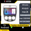 STAPON 10inch for honda city 2008-2013 Android16 32 64 128 256GB QLED 2k IPS voice command carplay android auto OCTA CORE DSP 4G lte 360camera dashcam car stereo navigation HEAD UNIT plug play with WiFi Bluetooth GPS