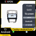 STAPON 10.5inch 4+32GB for hyundai tucson 2006-2008 android16 carplay android auto 2.5D qled 1k SCREEN quad CORE car android head unit stereo WiFi Bluetooth GPS FM rear view S105