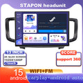 STAPON 13inch 6+64G for honda odyssey 2015-2020 android16 1920x1200p 2k screen carplay android auto OCTA CORE support 360camera car android headunit car android stereo WiFi Bluetooth 5.0 GPS FM rear view S133