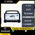 STAPON 10.5inch 4+32GB for kia carnival 2006-2013 android16 carplay android auto 2.5D qled 1k SCREEN quad CORE car android head unit stereo WiFi Bluetooth GPS FM rear view S105