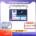 STAPON 13inch 6+64G for toyota vios 2008-2013 android16 1920x1200p 2k screen carplay android auto OCTA CORE support 360camera car android headunit car android stereo WiFi Bluetooth 5.0 GPS FM rear view S133