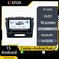 STAPON 10.5inch 4+32GB for suzuki vitara 2015-2023 android16 carplay android auto 2.5D qled 1k SCREEN quad CORE car android head unit stereo WiFi Bluetooth GPS FM rear view S105